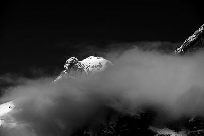 Crane against sky