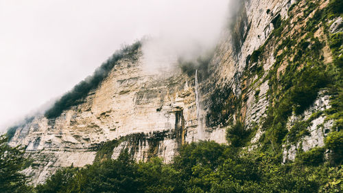 Low angle view of old building