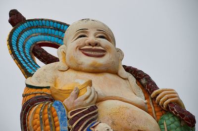 Low angle view of temple