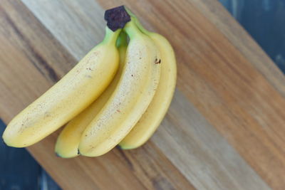 High angle view of fruit on table