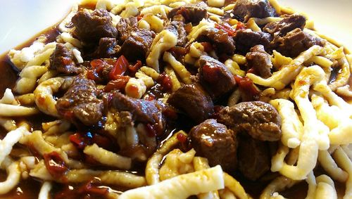Close-up of food