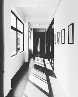 Corridor of building