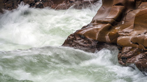 View of waterfall