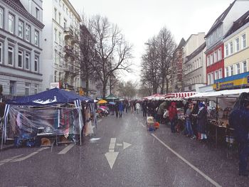 View of buildings in city