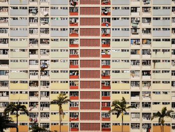 Low angle view of residential building