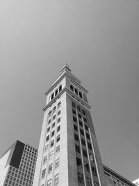 Low angle view of skyscraper