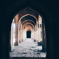 Corridor of building