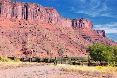 Moab panorama views colorado river jackass canyon red cliffs canyonlands arches national park, utah