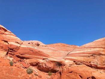 Rock formations in a desert