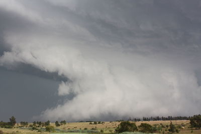 Panoramic view of landscape against sky