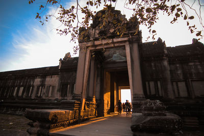 View of historical building against sky