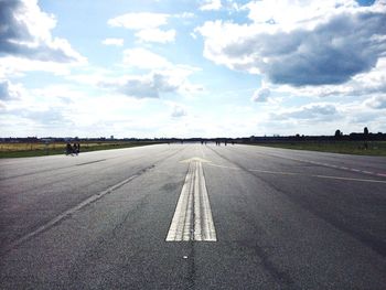 View of tempelhofer feld against sky