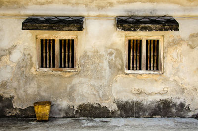 Window of building