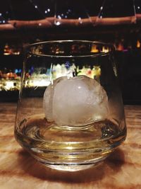 Close-up of drink