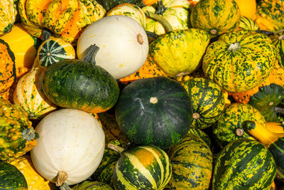 Full frame shot of fruits for sale at market stall