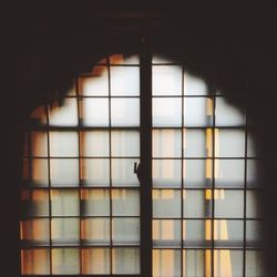Close up of blinds