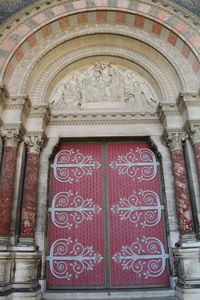 Entrance of old building