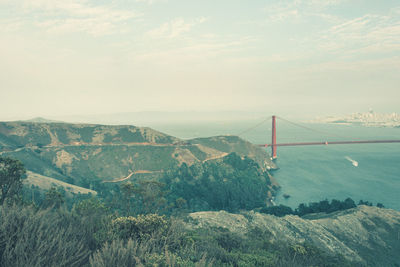 View of bridge against sky