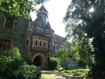 Low angle view of historical building