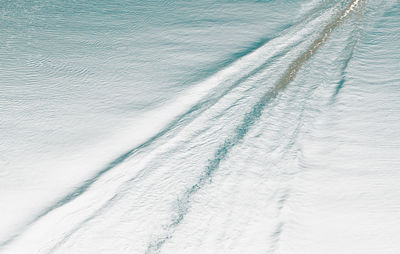 Full frame shot of snow covered land