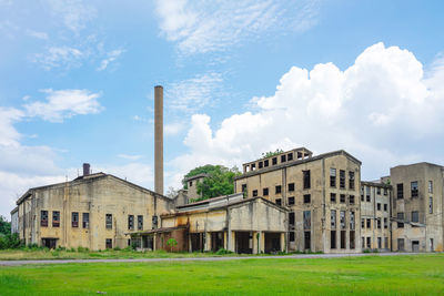 The old paper mill used to produce paper and banknotes during world war ii, 