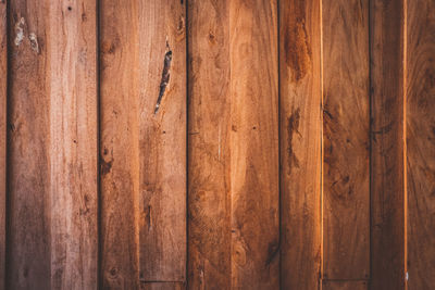 Full frame shot of wooden floor