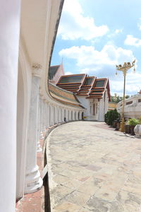 View of historical building against sky