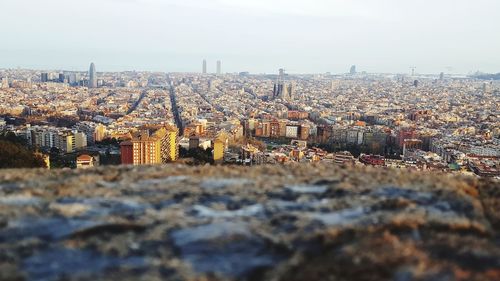 Cityscape against sky