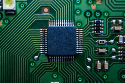 Full frame shot of circuit board