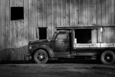 Abandoned car