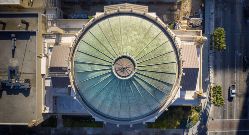 Ferris wheel in city