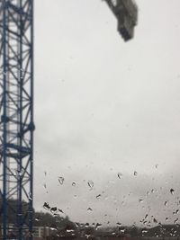 Low angle view of bridge against sky