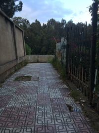 View of building with trees in background