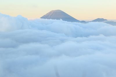 Majestic view of cloudscape