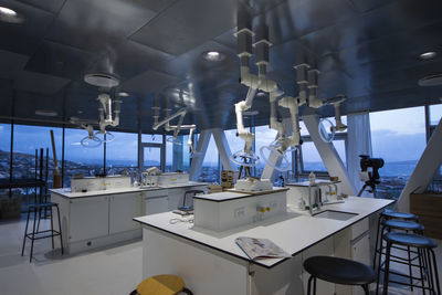 Interior of an abandoned factory