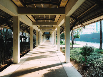 Corridor of building