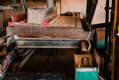 Stack of old wood