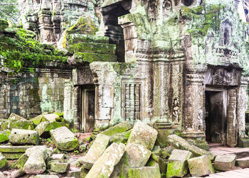 View of old ruins