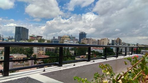 Cityscape against sky