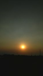 Scenic view of sky during sunset