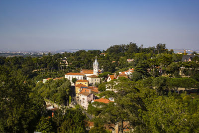 Landscape over the village of sintra