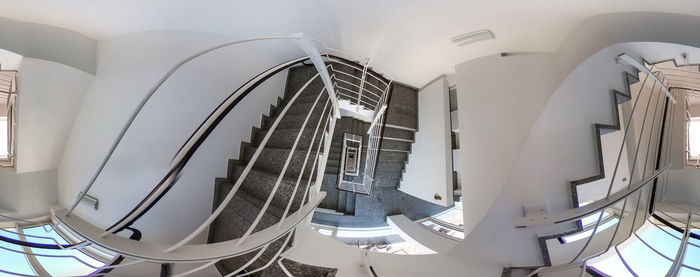 Low angle view of staircase