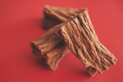 Close-up of chocolate cake