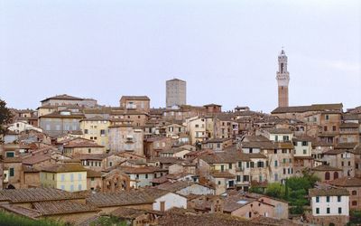 View of buildings in city