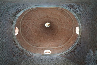 Directly below shot of ceiling