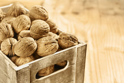 Close-up of walnuts