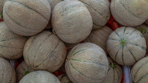 Full frame shot of fruits for sale at market stall