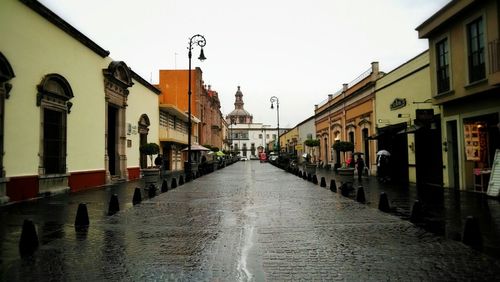 View of buildings in city