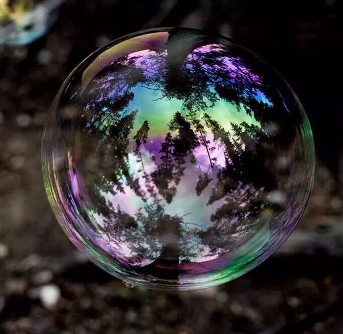 transparent, sphere, bubble, glass - material, close-up, multi colored, mid-air, reflection, fragility, circle, focus on foreground, drop, glass, flying, ball, no people, shiny, water, drinking glass, soap sud