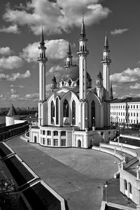 View of church against cloudy sky
